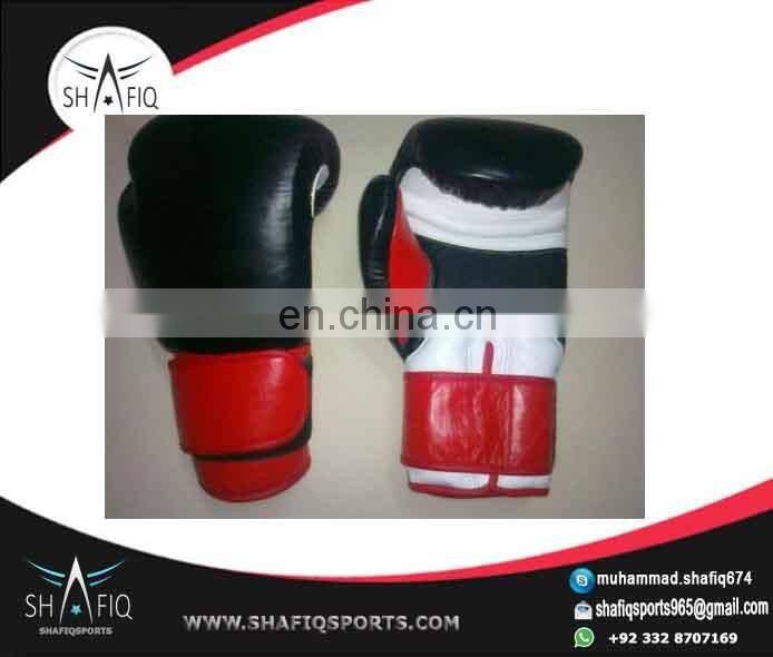 Cowhide Leather Material custom boxing gloves