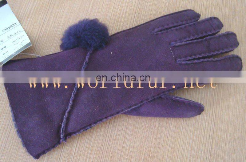 BY-022 shearling gloves 022