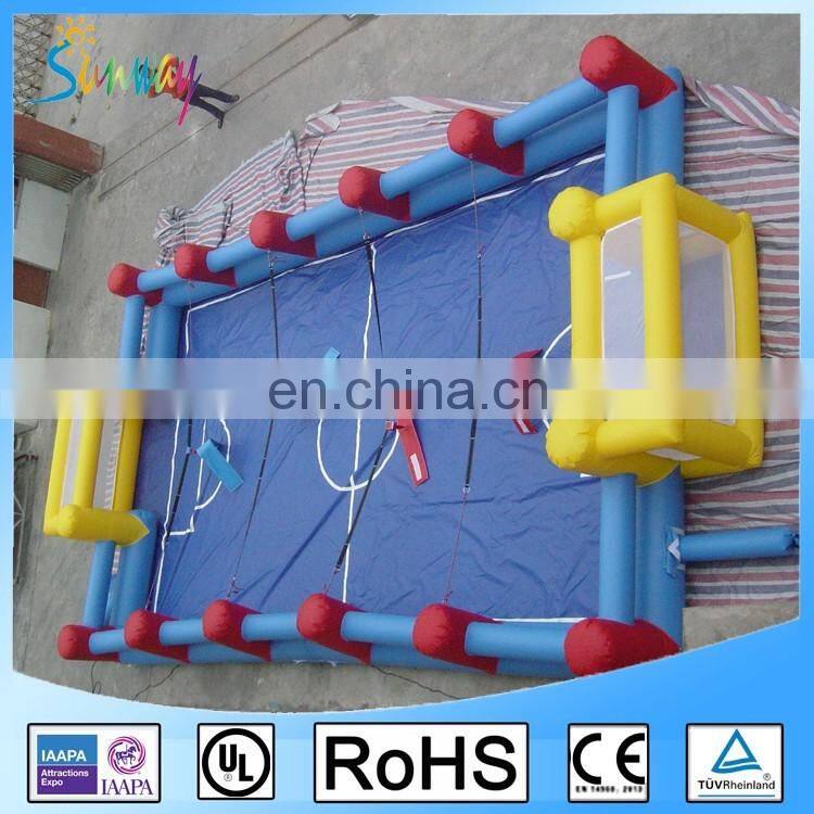 SUNWAY Inflatable Football Soccer Field Giant air tight Inflatable Football Field