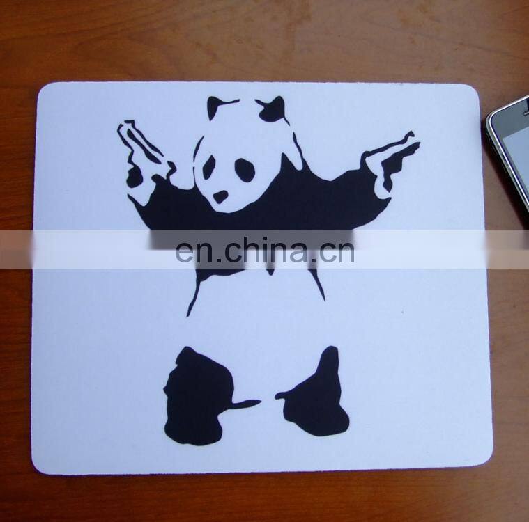 Latest high quality whlesale fashion durable printed sublimation mousepad