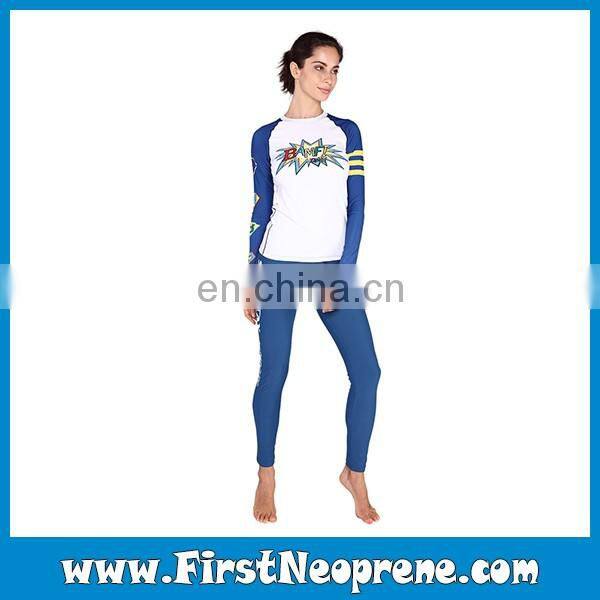 Lovely Pink Dot Online Cheap Pink Color Rash Guards