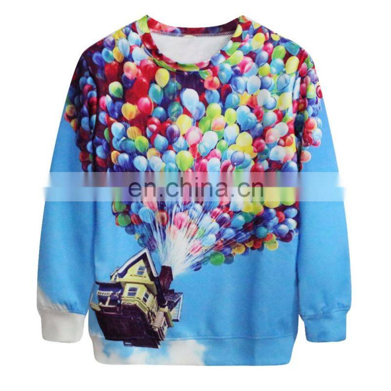 women colorful 3d balloon print cheap china wholesale clothes