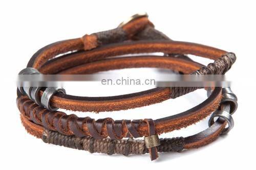 Fashion Handmade Leather strings bracelets