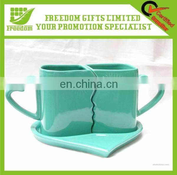 Fashionable GIfts Couple Heart Shape Mugs