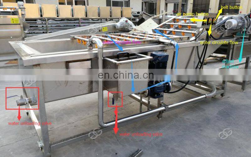 Commercial Ozone Fruit Cleaner Vegetable Washing Machine Manufacturer In India