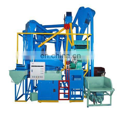 Hot sale small scale paddy combined mini rice mill machine