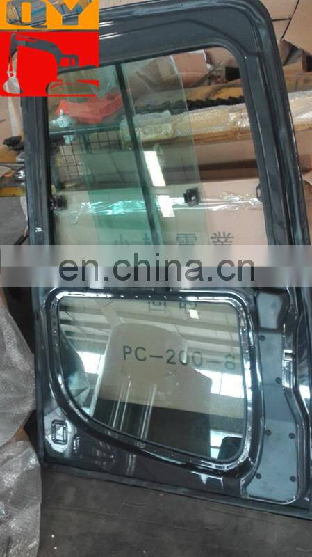 QIANYU Excavator CabSpare Part Cabin Side Door PC200-8MO PC200-7 PC200-8 Cab Door