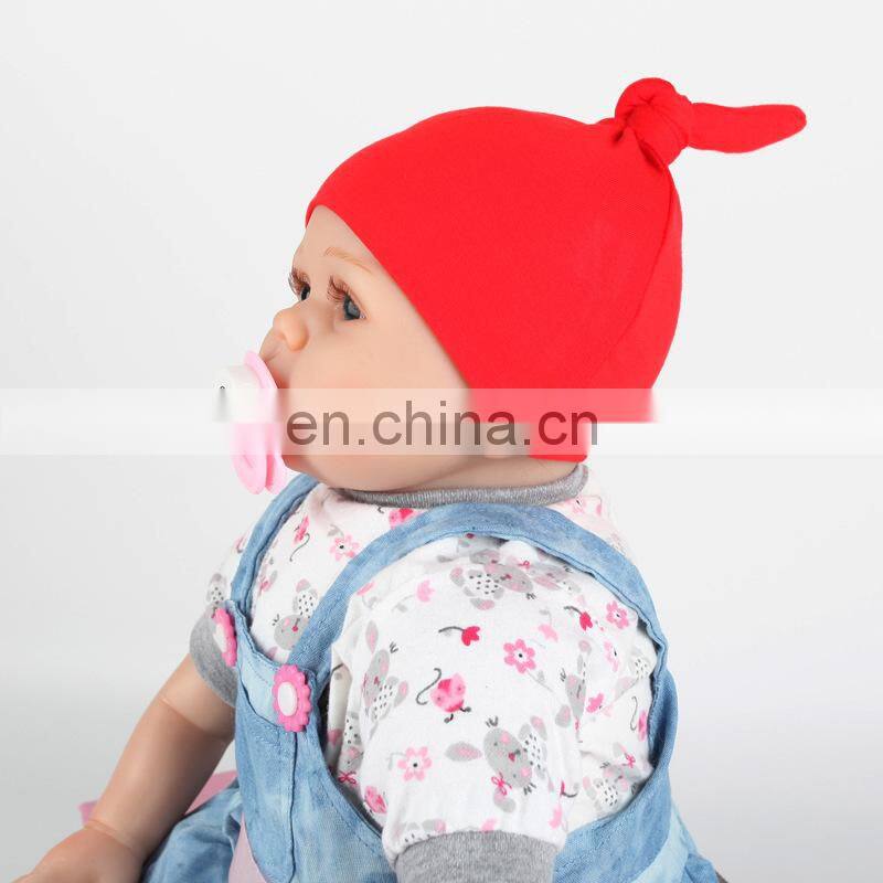 BABY Organic Bamboo Rayon Baby Beanie Soft Knotted Caps