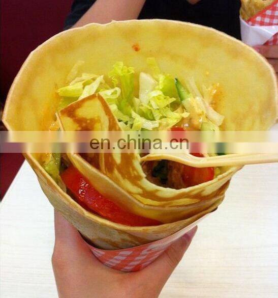 hot products commercial electric pancake maker crepe maker crepe cone for sale