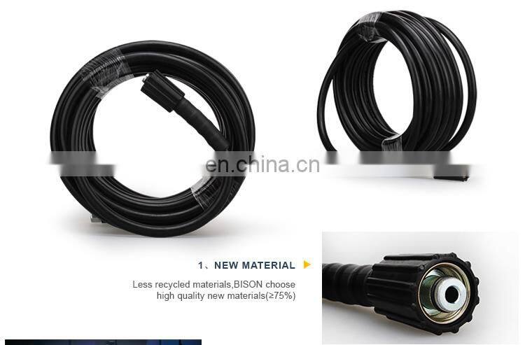 3200 PSI 1/4" 50 FT High Pressure Washer Hose Replacement With M22-14mm Brass Thread