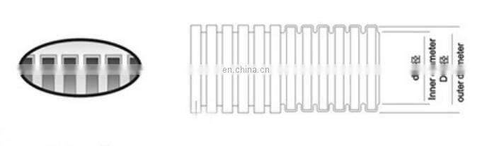 PP PE PVC single wall corrugated pipe making machine/ electric conduit pipe machine