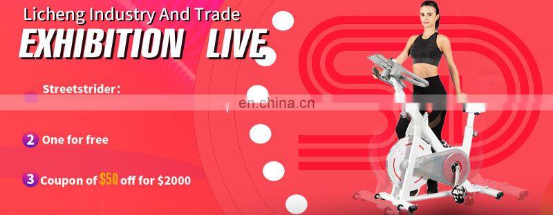 Wholesale Body Vibration Machine Vertical Plate Crazy Fit Massage with handrail