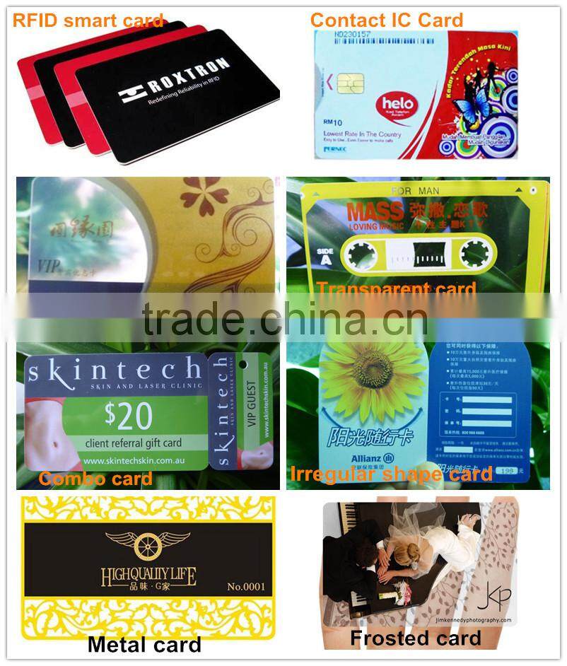 High quality customized good design vip gift card for christmas