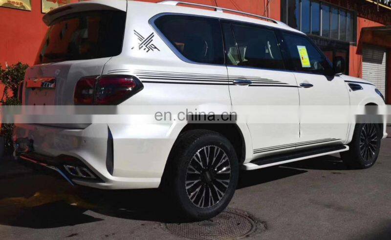 For Nissan-patrol le platinum change to Nissan-patrol le platinum Sir Silver style High guality body kit
