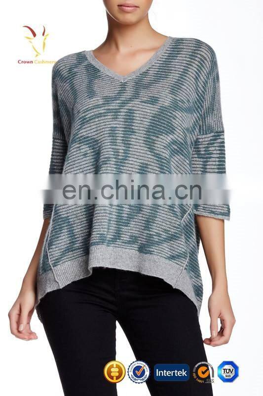 Long Sleeve Sweater Woman Pullover of Wool