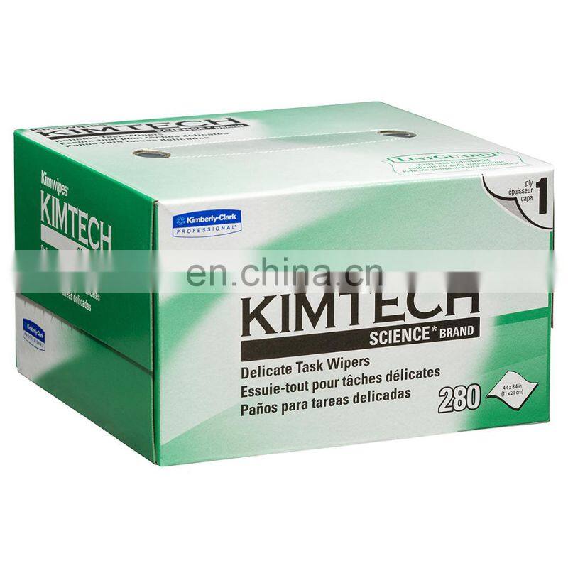 Fiber optic Kimwipes cleaning paper dust free cleaning wipes