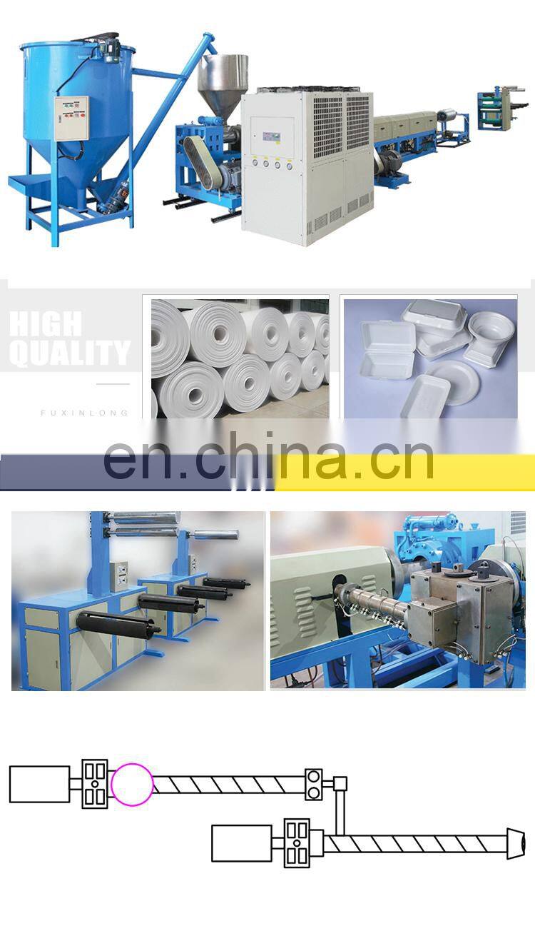 Foam sheet EPS extruder