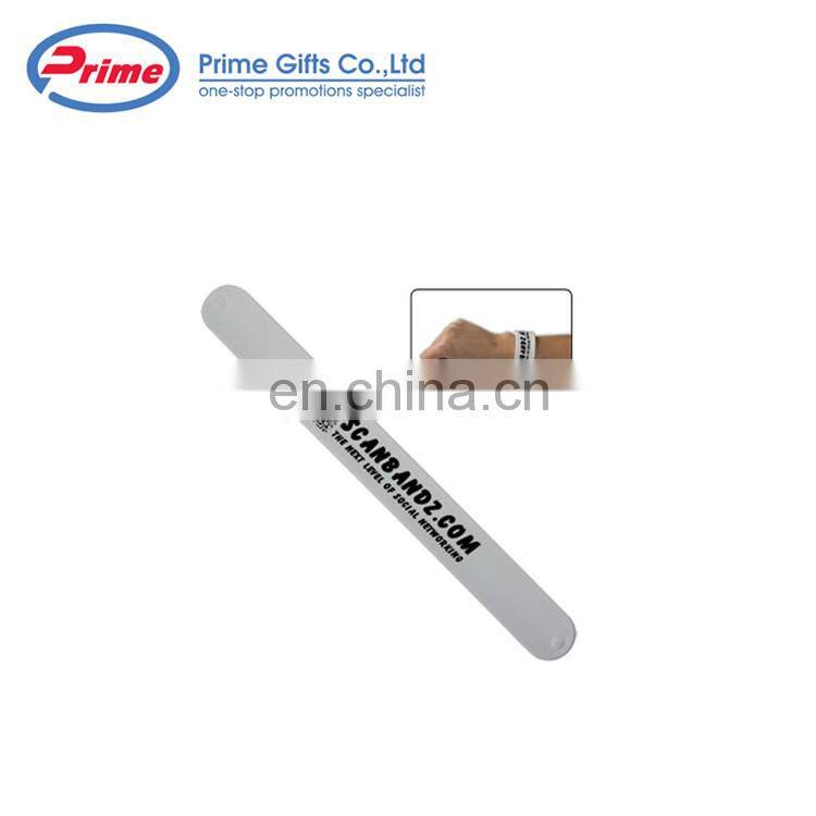 Wholesale Cheap Silicone Sport Custom Slap Bracelet