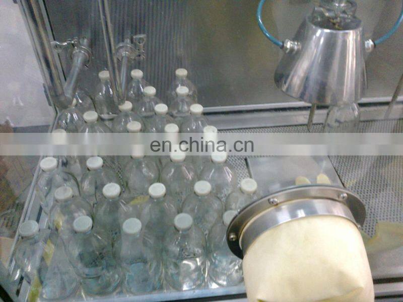 Liquid small aseptic filling machine milk juice jam lab aseptic bottle jar filler and capper equipment cheap price for sale