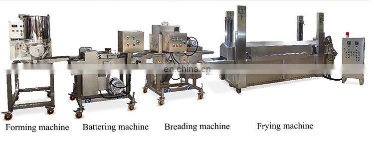 Industrial small capacity automatic  chicken nuggets  bone and boots making line  with CE