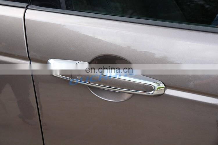 New For Range Rover Evoque For Range Rover Sport For Discovery Sport 2015 2016 2017 Car Accessories Chrome Door Handle Trim 8pcs