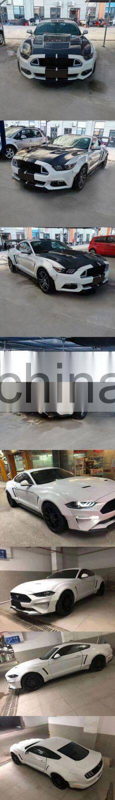 Runde GTSS Style Resin Or Carbon Fiber Material Wide Body Wheel Eyebrow For 2015-2021 Ford Mustang body wheel eyebrow