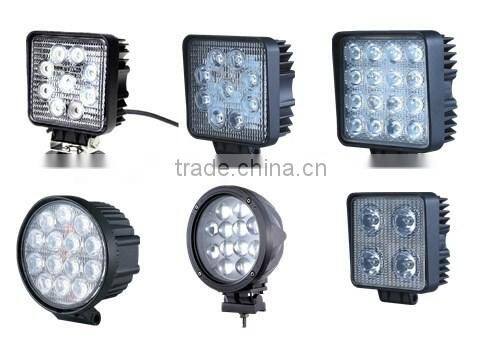 12v/24v 40w led machine work light for trucks