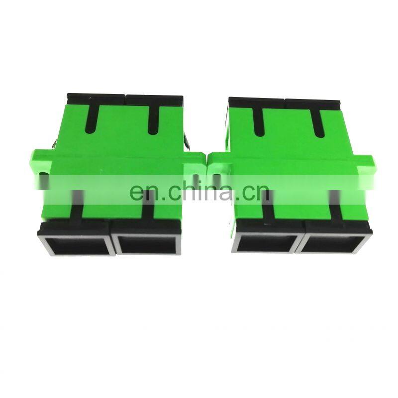 SC APC Simplex Duplex with Flange Fiber Optic Coupler Adapter