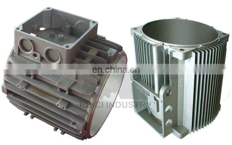 China OEM services die casting electric aluminum motor housing