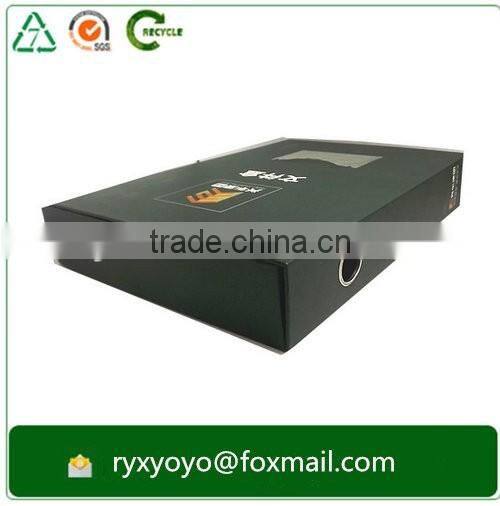 new design printed paper document filing box for office stationary