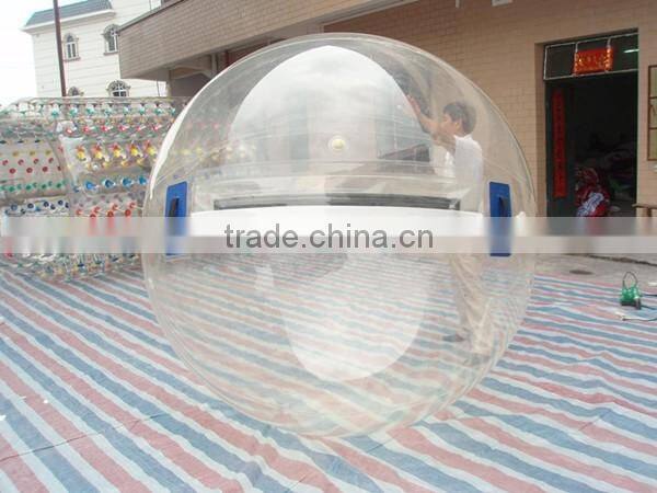 pvc tpu water ball float valves for play toy entertainment