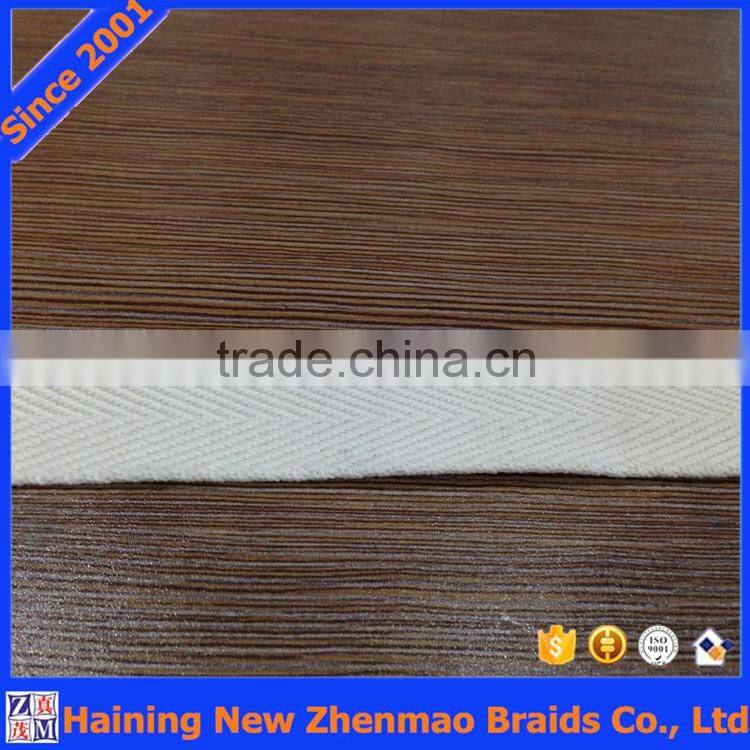 1/1.25/1.5 inch 100% cotton ribbon herringbone bias tape