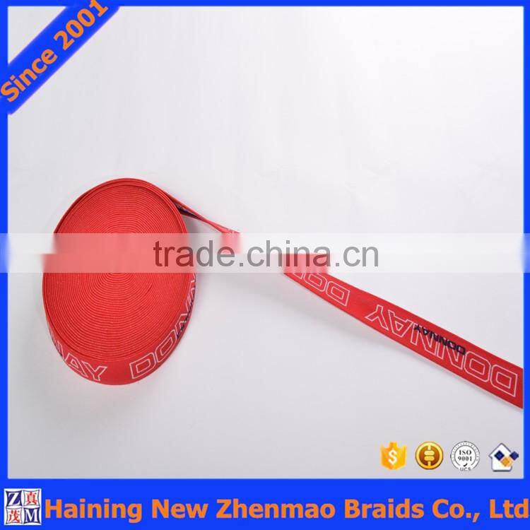High quality 1 inch nylon jacquard elastic webbing wholesale