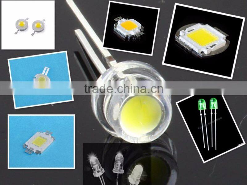 through hole 5mm round Led Diode chip
