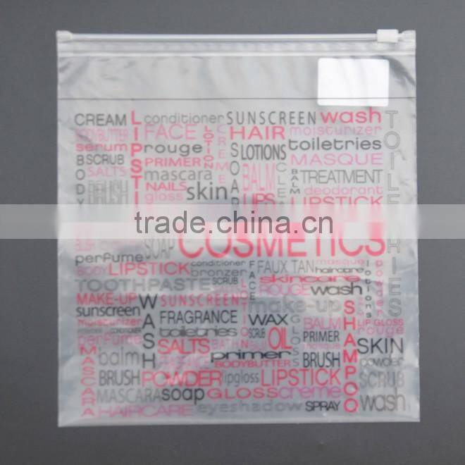 ZipLock plastic seal bags Reclosable zipper bags clear poly 3.15mil