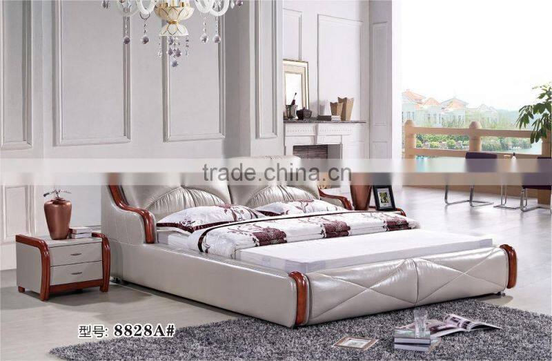 cheap modern bedroom leather furniture