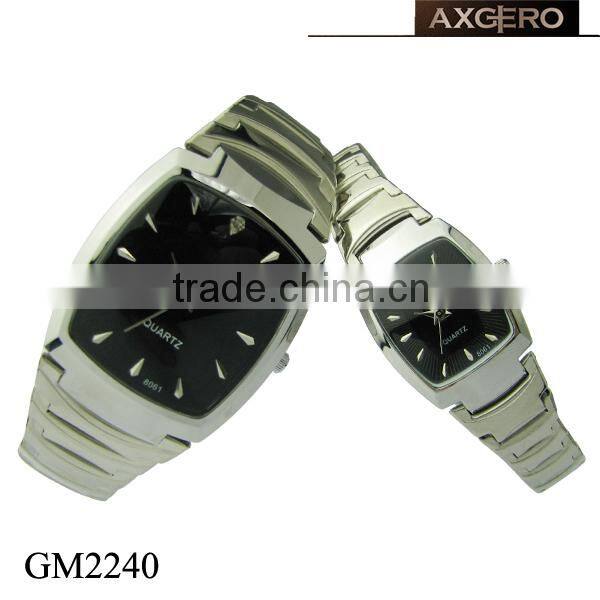 alibaba china supplier advertising couples wrist titanium brand watch