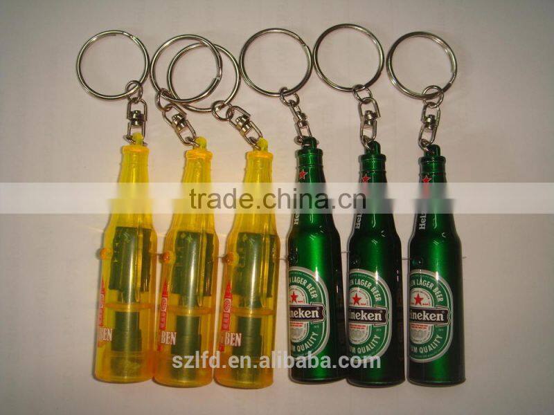 2015 ABS led projector keychain led keyring to halloween led bottle shapes keychaing3