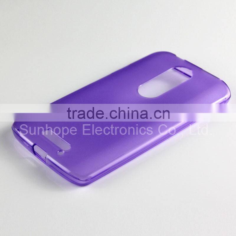 New Products cell phone tpu case for Moto X Force Droid Turbo 2