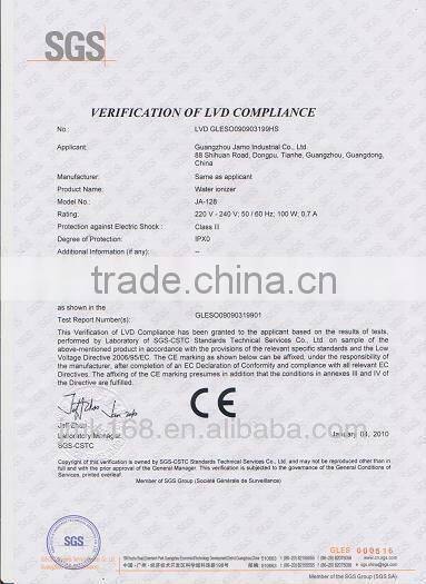 electrolysis water ionizer alkaline faucet water ionizer