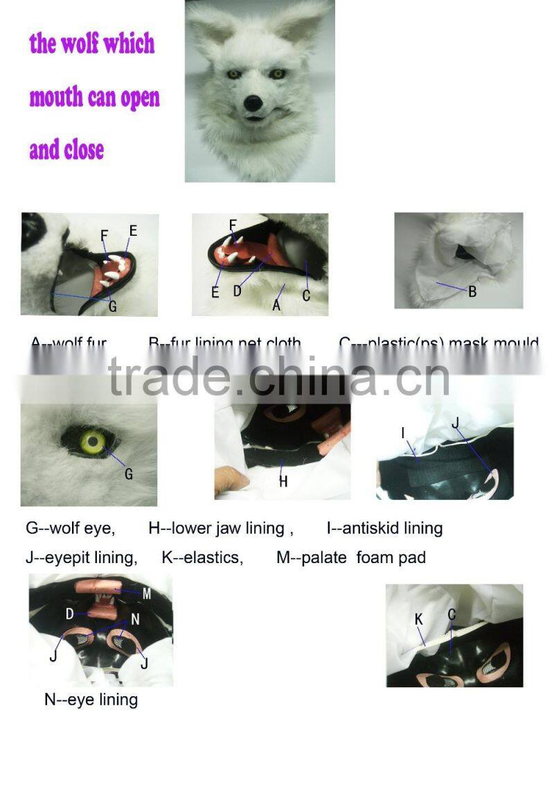 Moving Mouth Animal Mask for Kids/Children - Mister Lion