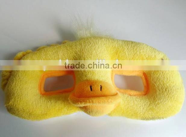 China hot new design factory direct sales plush animal masks/ animal face masks