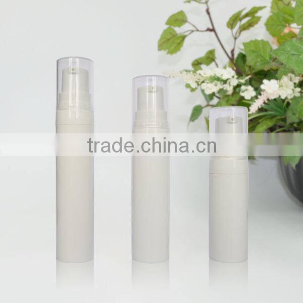 Black and white airless pump bottle 5ml