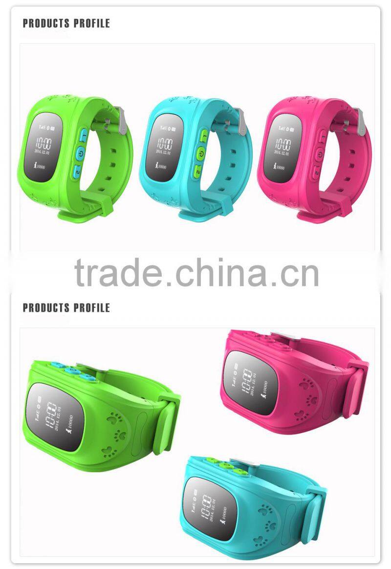 Children wristwatch,Children GPS Tracker Smart Watches Q50 For Satellite monitoring Double Locate Remote Monitor SOS