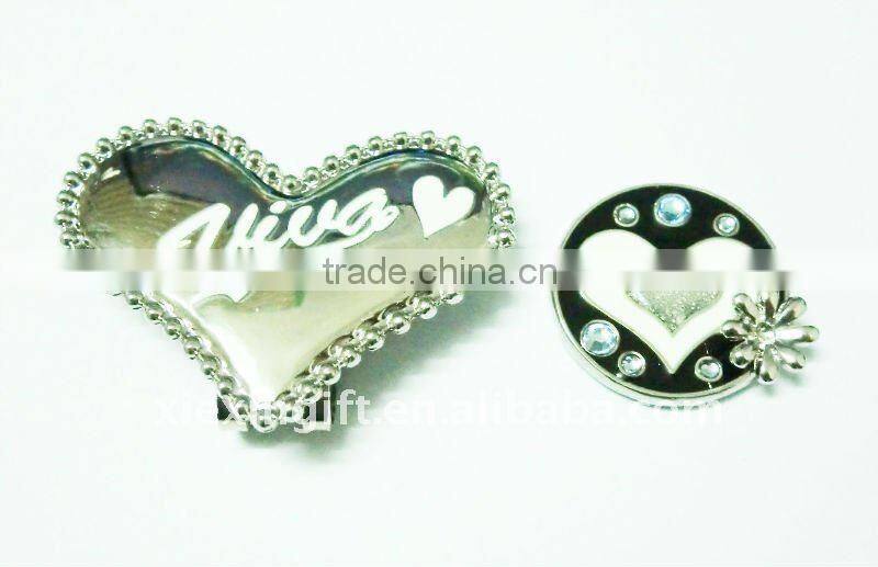 Metal Enamel Magnet Ball Marker