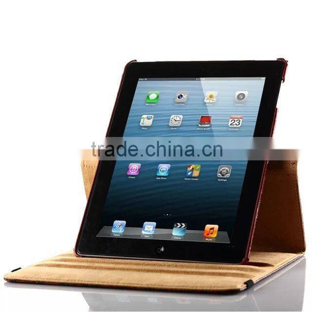 Flower 360 rotate stand leather case For iPad 6