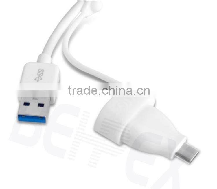 Box Shape Tablet USB Hub Travel Power Charger Adapter with 4 Port