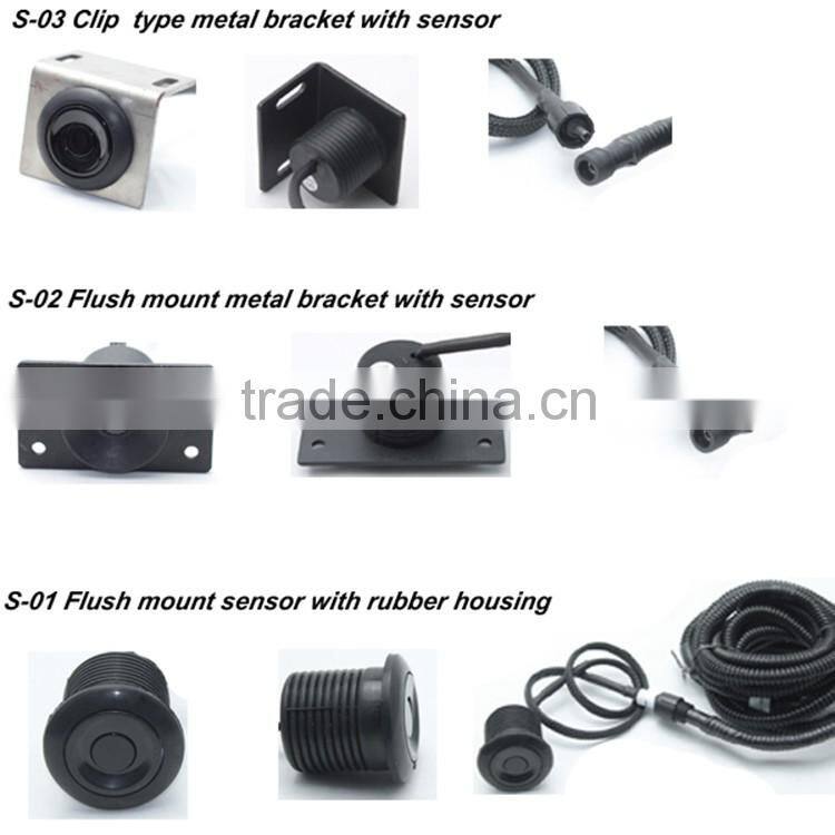 10.1inch HD digital LED monitor display car backup radar sensor system