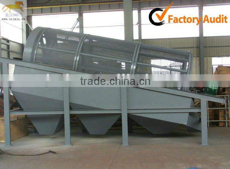 Municipal Solid Waste Sorting System Garbage trommel screen
