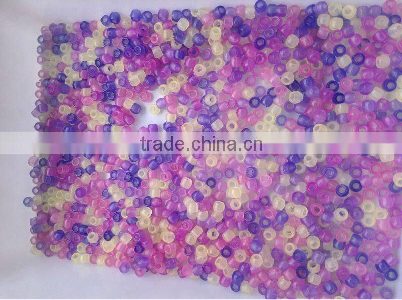 UV changing magic pony beads for loom bands bracelet